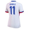 Maillot de Supporter France Dembele 11 Extérieur Euro 2024 Pour Femme